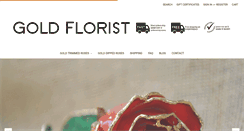 Desktop Screenshot of goldflorist.com